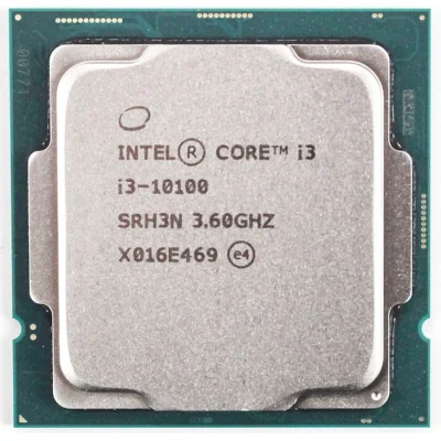 پردازنده استوک Intel Core i3-10100 Tray
