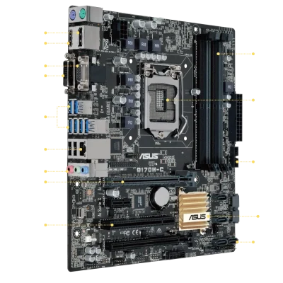 مادربرد استوک Asus Q170