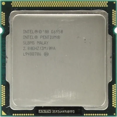 پردازنده استوک Intel Pentium G6950