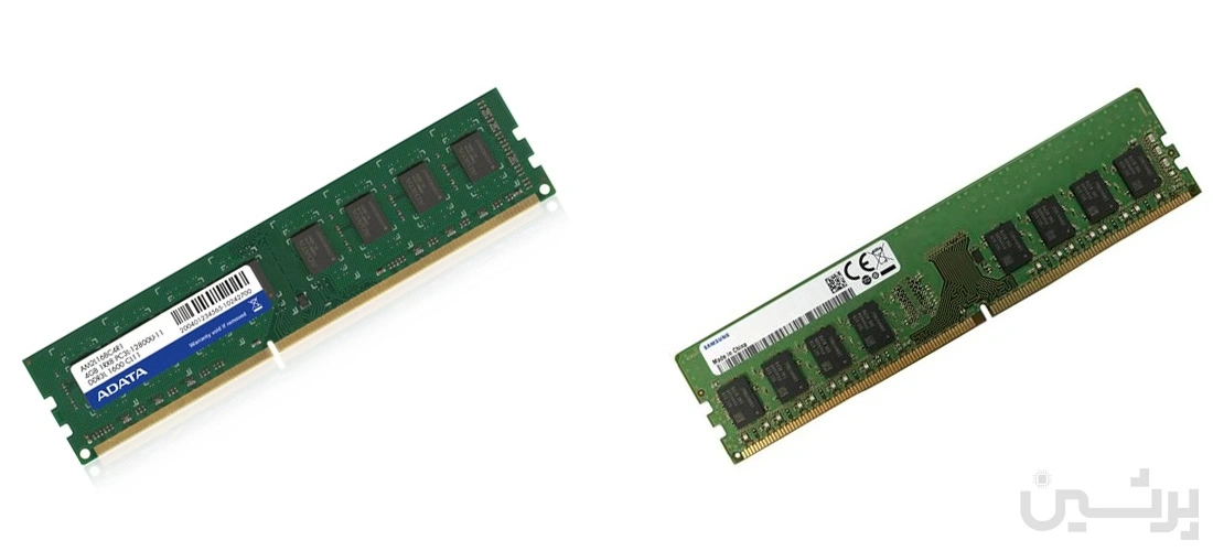 رم DDR4 و DDR3