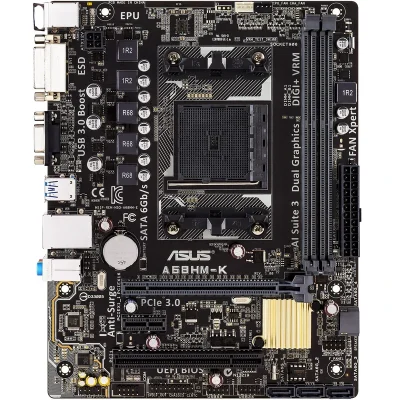 باندل مادربرد استوک Asus A68HM-K و CPU A6 6400